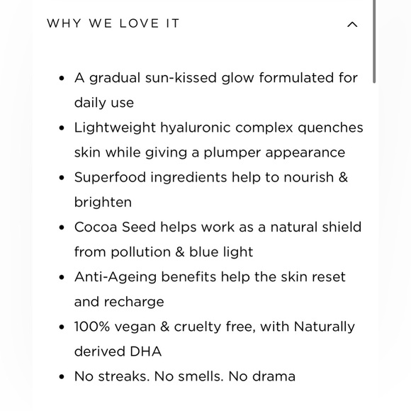 Tan-Luxe Super Glow Hyaluronic Self-Tan Serum Gradual - Picture 4 of 8